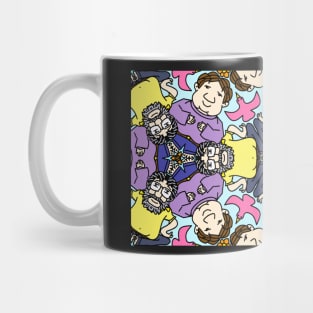 nerd absurd tessellation funny pattern Mug